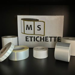 etichette plastificate in varie dimensioni